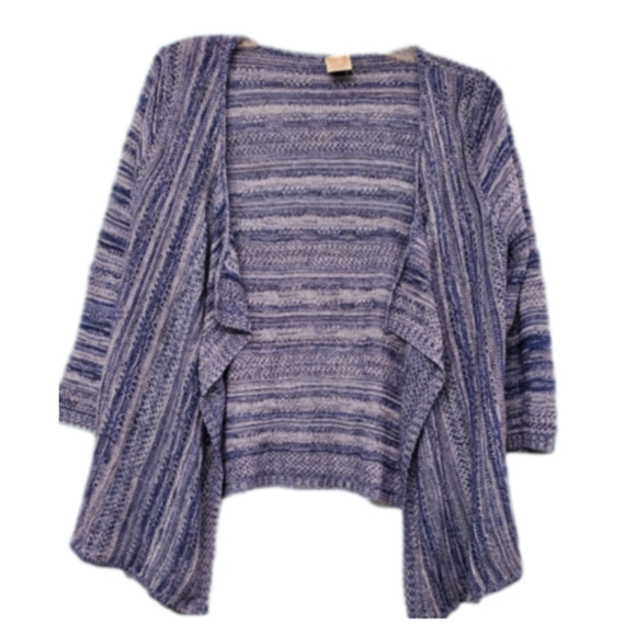 Faded Glory Sweaters - Women's large Faded Glory blue and gray sweater.